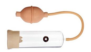 Luftpumpe - ein klassisches Gerät für das Peniswachstum